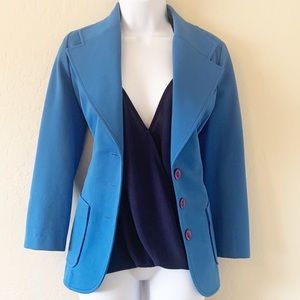 Vintage blue blazer. Like New!